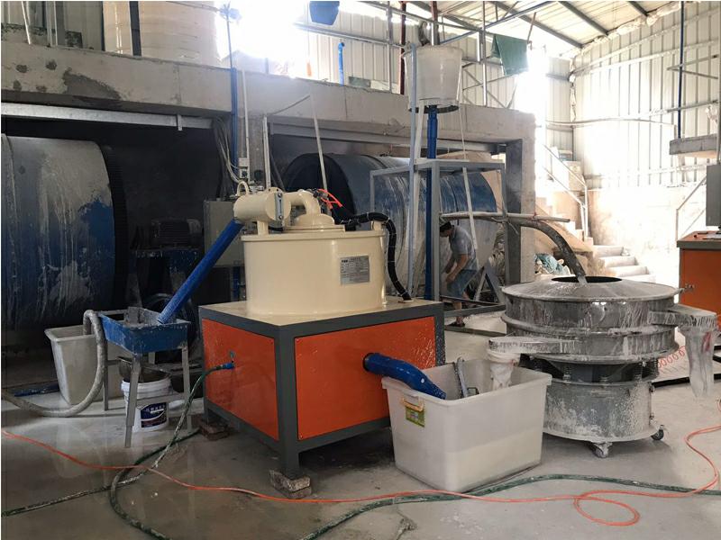 陶瓷釉料除鐵設(shè)備使用案例