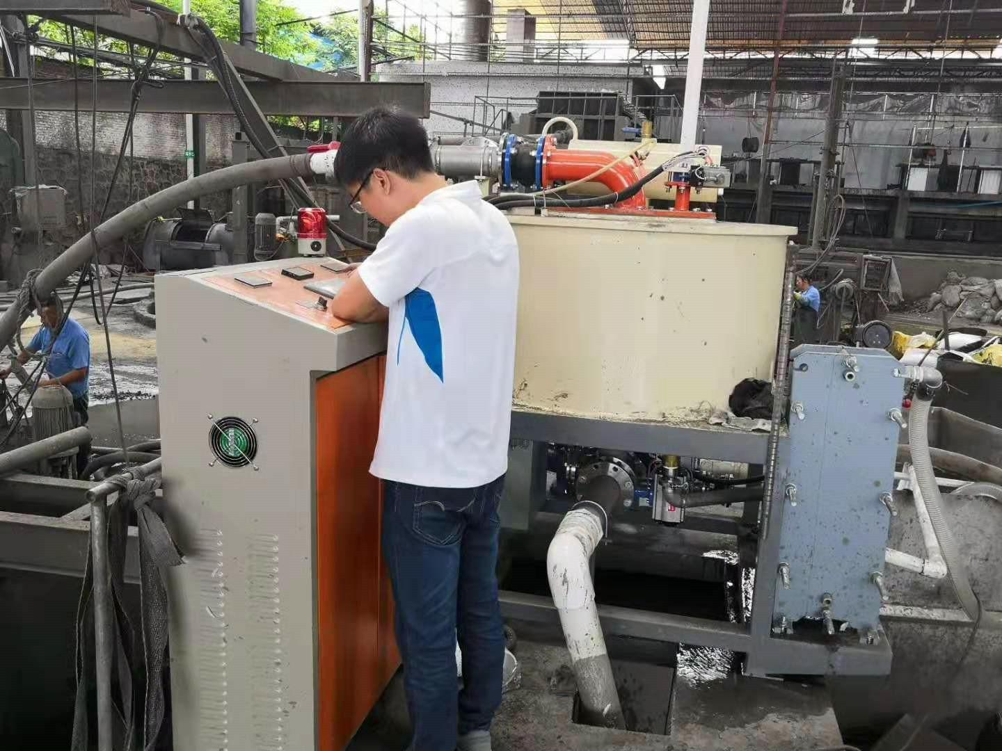 佛山銅廠尾料除鐵使用案例