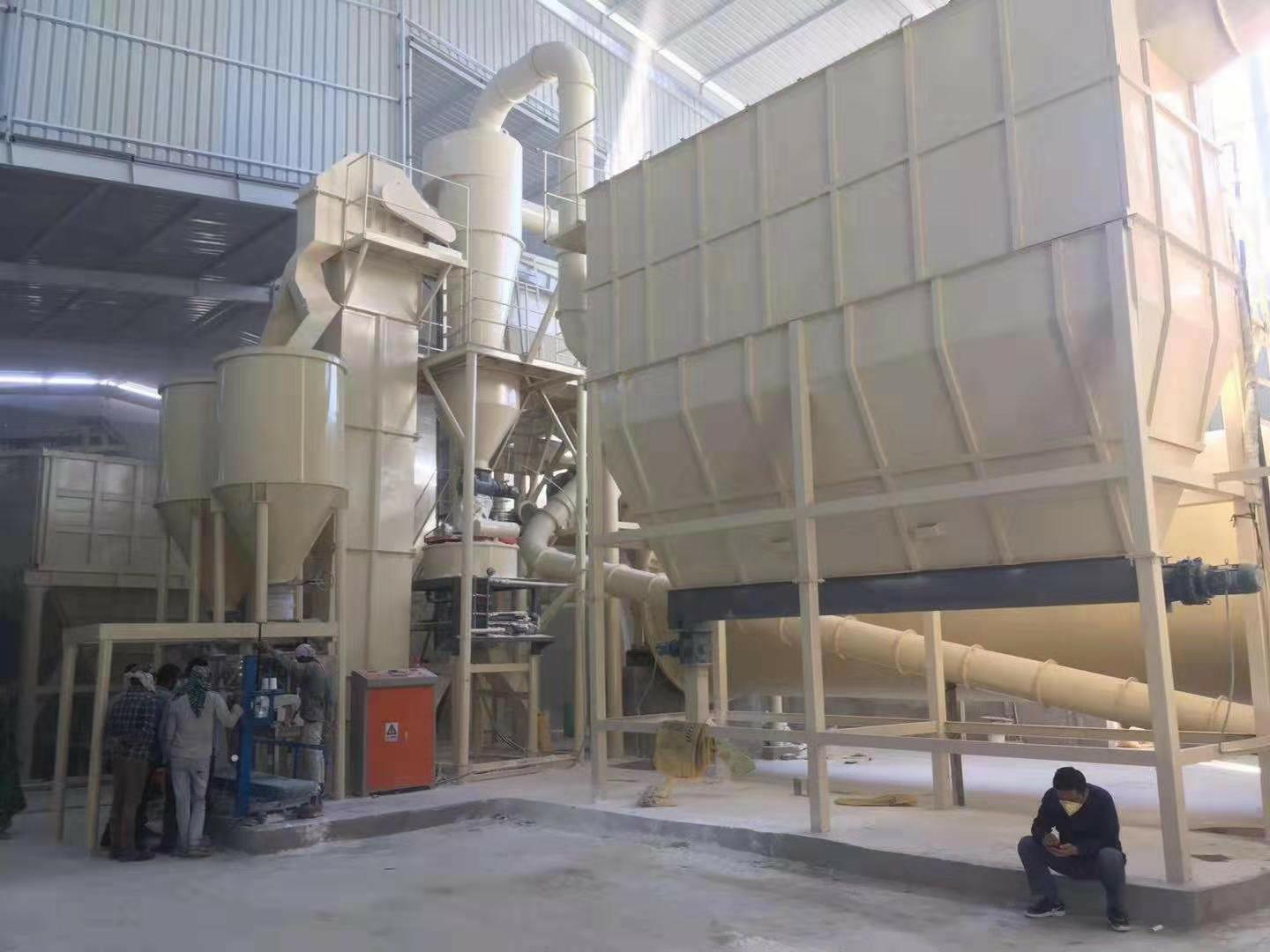 印度鉀鈉長石干粉線工程案例