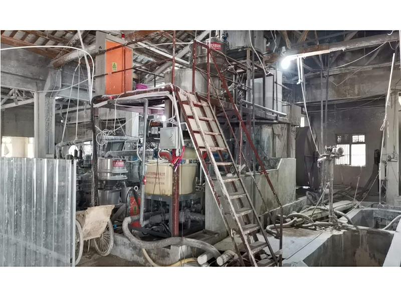 潮州某陶瓷釉料專用除鐵機